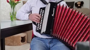 Гармонь Восток  тональность соль.