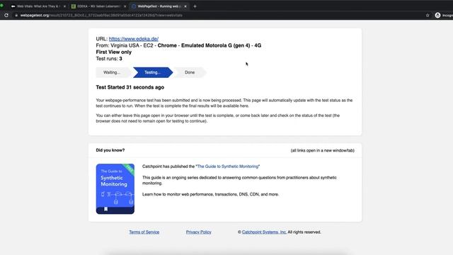 3 Ways to Get Web Vitals Performance Metrics for Edeka