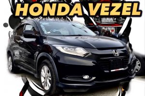 Обзор Honda Vezel RU12016 X HONDA SENSING Автомобили с аукционов Японии