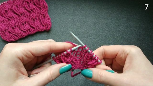 Красивый, романтичный узор "Весенние веточки" смотреть онлайн