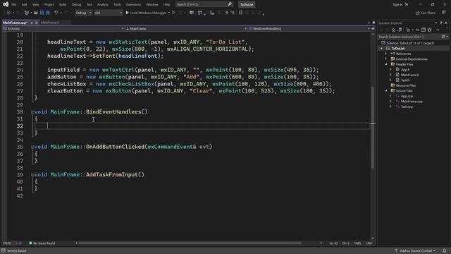 C++ GUI Programming For Beginners | Episode 10 - To-Do List Application