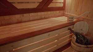 Мобильная баня в стиле барнхаус от СК «Лучшие решения»