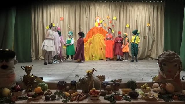 Детская театрализованная программа "Праздник урожая" смотреть онлайн