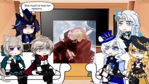 Fontaine react to Travelers || Abyss Lumine || RoseGacha