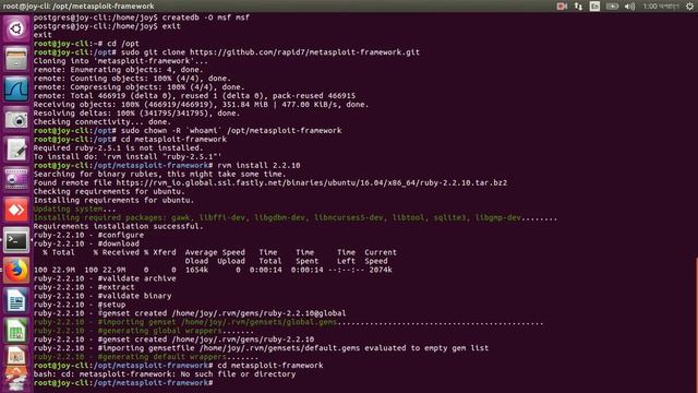 Metasploit Frame Install & configure into Ubuntu 16.04 LTS смотреть онлайн