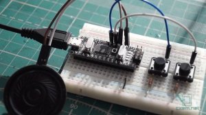 Простейший звонок на Arduino с двумя мелодиями