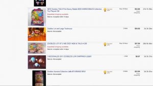 Browsing zoobles  on ebay!!! ( with zooble quiz ) part 1