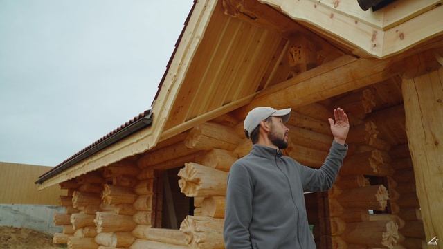 Баня из сибирского кедра "На Волге" !!!  Обзор + Кровельные работы. Диалоги с кровельщиком Игорем.