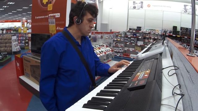 Синтезатор Yamaha PSR-F51. Клавиатура Yamaha PSR-F51. Звуки и голоса reed organ.