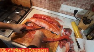 Как разделать форель на филе и другие части  на засолку, жарку, варку и так далее, все от А до Я.