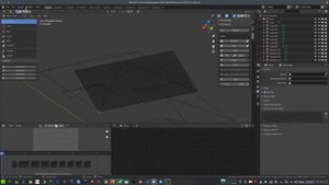 4. Моделируем карнизы и крышу.  (Blender 3D)