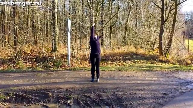 Скандинавская ходьба с палками. Разминка и Растяжка. (Nordic Walking)