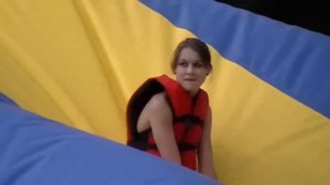 Блоб - аттракцион водная катапульта видео в высоком качестве от Jumper-Shop.ru