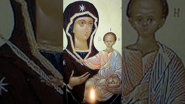 Икона Пресвятой Богородицы "Прежде Рождества и По Рождестве Дева" смотреть онлайн