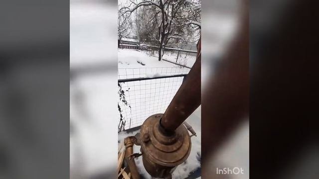 растопил самовар