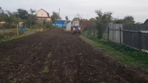 Трактор МТЗ-80 МтЗ-82 . ОСЕННЯЯ ПАХОТА, БЕЗ Ремонта не как. Мтз/СССР. Плуг ПЛН 3-35