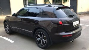 полный перекрас и пересвет салона инфинити фх35