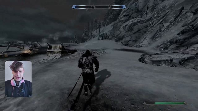 Chicken Man Glitch - Skyrim Funny Moments 100 completion playthrough Part 5