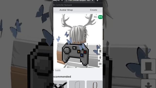 Как получить 8-Bit Controller Backpack•Roblox #roblox #ars9iy #shorts смотреть онлайн