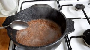 ГРЕЧНЕВАЯ КАША С МАСЛОМ .ВКУСНАЯ РАССЫПЧАТАЯ КАША НА ВОДЕ.  ЛУЧШИЙ РЕЦЕПТ!