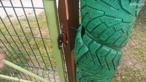 самодельный запор для дачной калитки