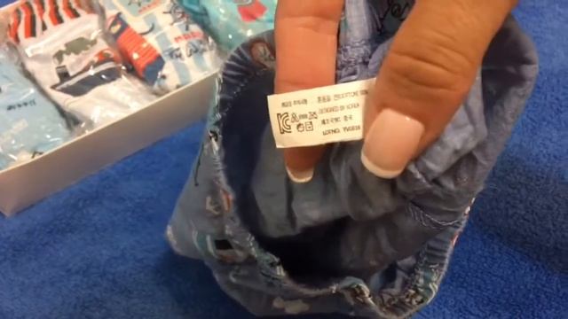 Комплект хлопковых трусиков для мальчика с #AliExpress смотреть онлайн
