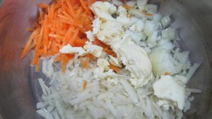 Суп с редькой и пшеном