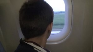 Первый полёт на самолете. Эмоции зашкаливают