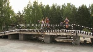 Сдача экзаменов ГИБДД. Эстакада.