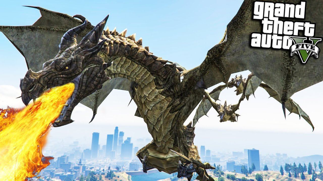 Dragons mod gta 5 фото 3