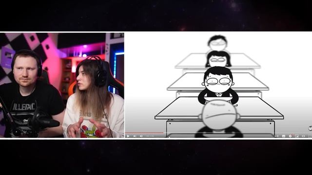 КОГДА ТЫ МЛАДШЕ ВСЕХ! и ТУПИЛ НА ЕГЭ! (анимация) | РЕАКЦИЯ на МАРМАЖА смотреть онлайн