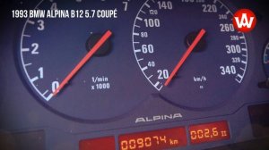 1993 BMW Alpina B12 5.7 Coupé the top version BMW 850 CSi e31