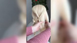 Прическа в школу или садик. Прическа на каждый день