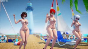【MMD RWBY】 Step