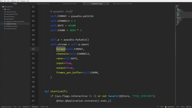 Let's Build an Audio Spectrum Analyzer in Python! (pt. 3) Switching to PyQtGraph смотреть онлайн