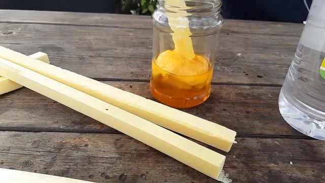 Клей из отходов ЭППС и 646 растворителя