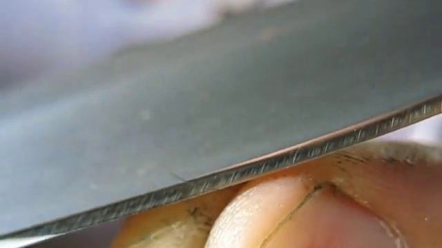 Опыт № 42 нож Орлан 2 Кизляр режем волос смотреть онлайн