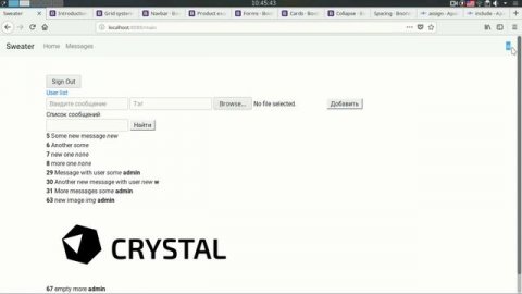 Spring Boot: оформляем UI с Bootstrap