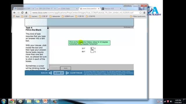 CCNA R&S :CCNA exam Information смотреть онлайн