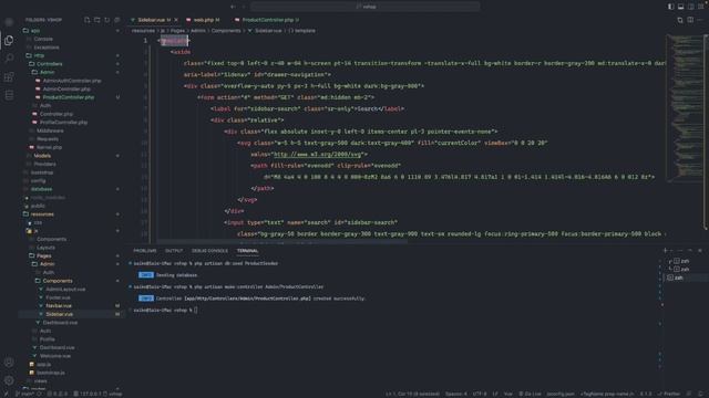Part 3 : Show products list in admin dashboard смотреть онлайн