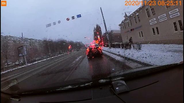 улица Щорса Белгород. Реконструкция 2020. Timelapse 45 минутной поездки