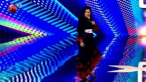 Jeannette Rubio cantó flamenco impresionando al jurado - TALENTO CHILENO 2014