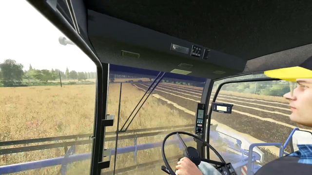 Уборка овса с другом В гости к другу 1ч - Farmin Simulator 19 смотреть онлайн
