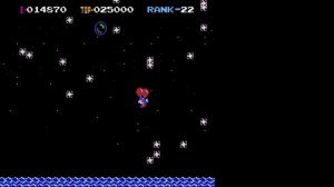 Balloon Fight (NES) (Balloon Trip Rank 1) Playthrough