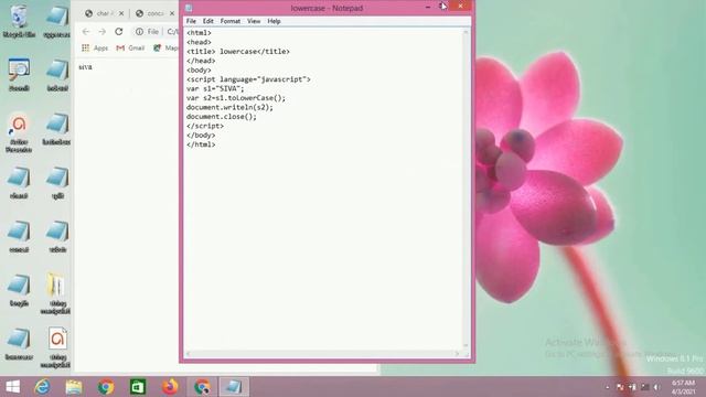 String Manipulation Functions Part-2 in Java Script || Web Technology in Telugu || By Mr Sivarao
