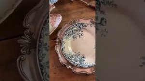 Обзор находок с БАРАХОЛКИ. Франция. Фарфор, стекло