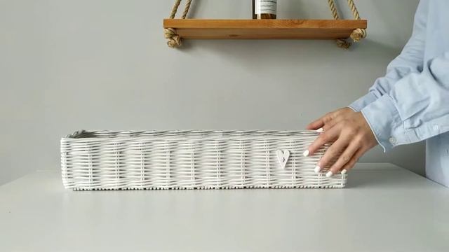 Белая корзина для хранения смотреть онлайн