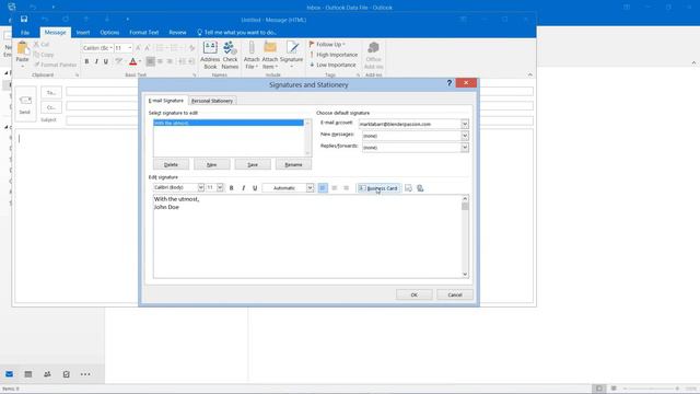 How to Create Signature in Outlook 2016 смотреть онлайн
