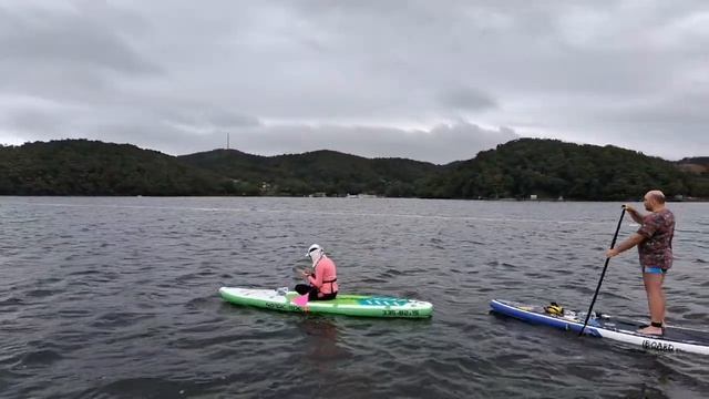 Даунвинд по бухте Новик. Полонка - Канал. Морской сплав на острове Русском)) саппординг смотреть онлайн