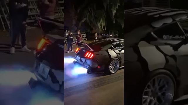 Ford Mustang Shelby GT500 sound on